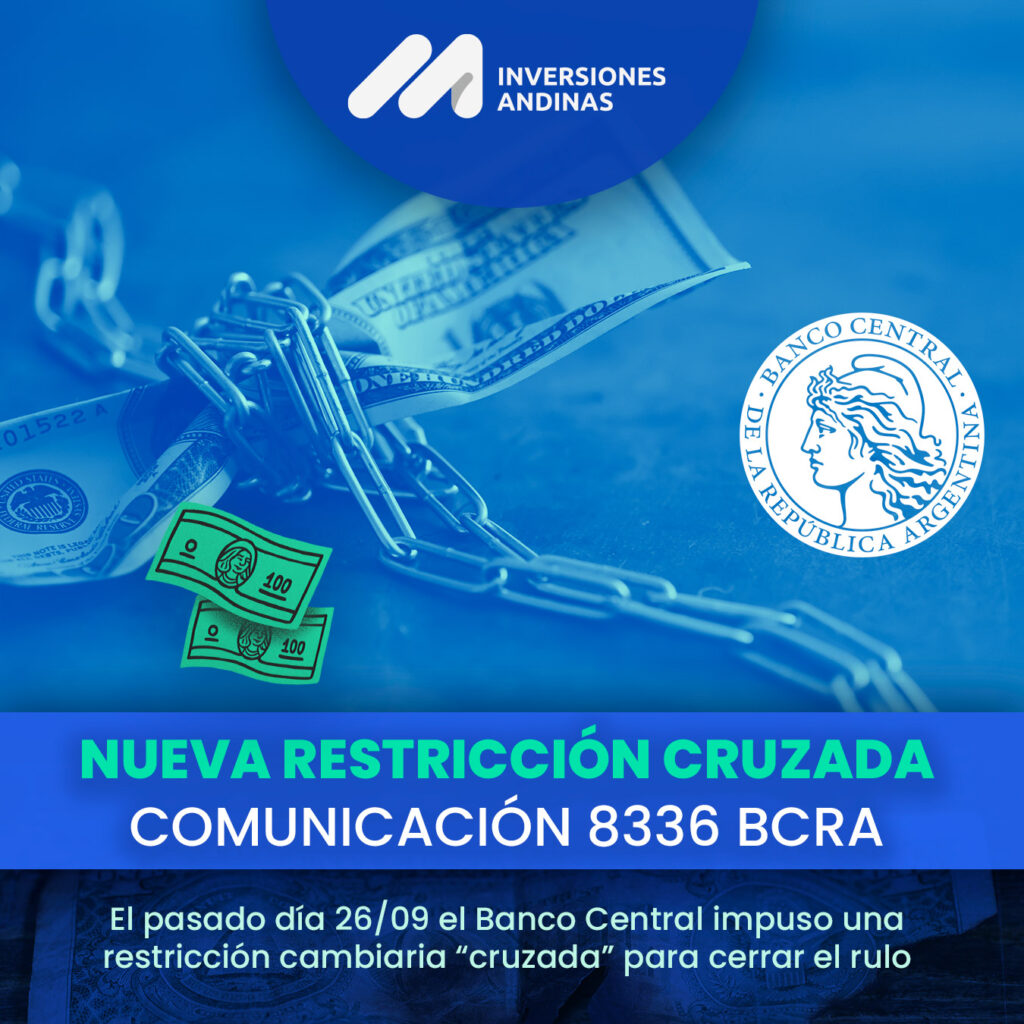 Restricción cruzada comunicación 8336 BCRA