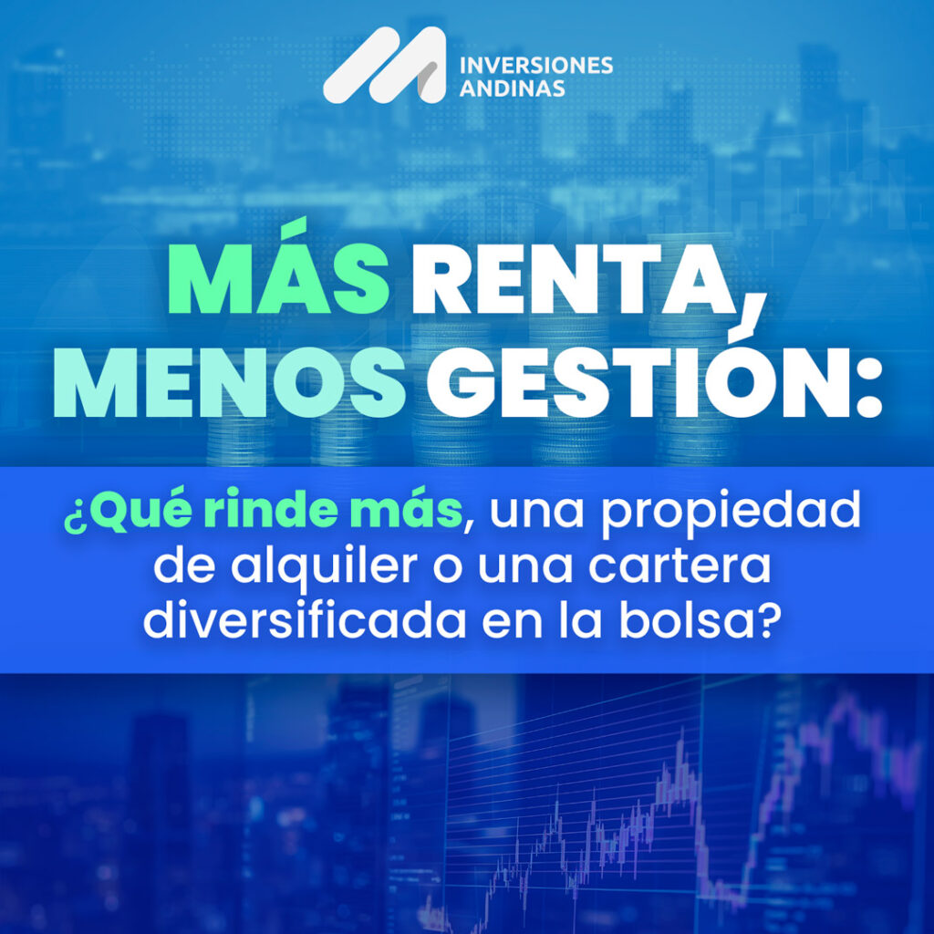 Alquiler vs Cartera Diversificada en la Bolsa ¿Qué rinde más?